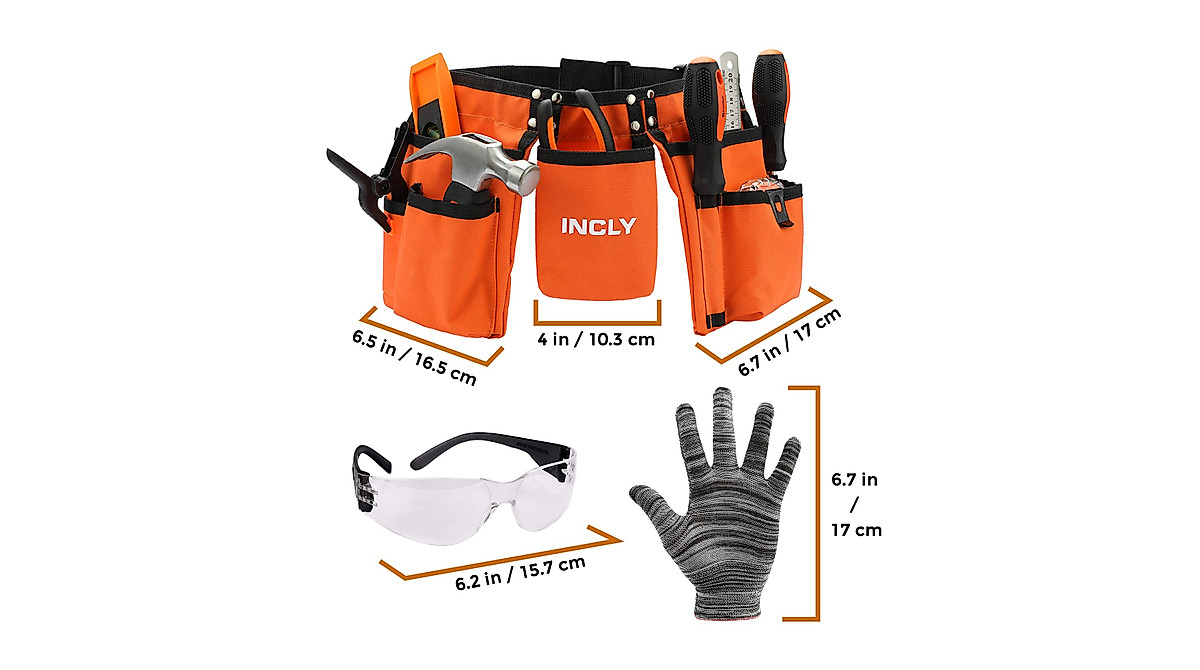 Explore the INCLY 95 PCS Kids Real Tool Set Today