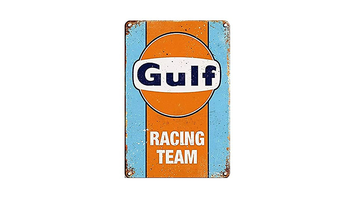 Retro Metal Tin Signs for Garage & Man Cave Decor | 5 Pcs