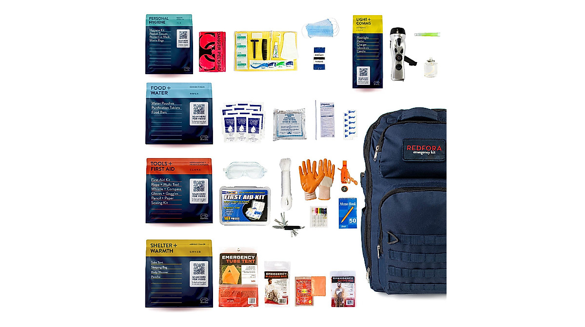 Complete Earthquake Bag: Be Prepared for Any Disaster