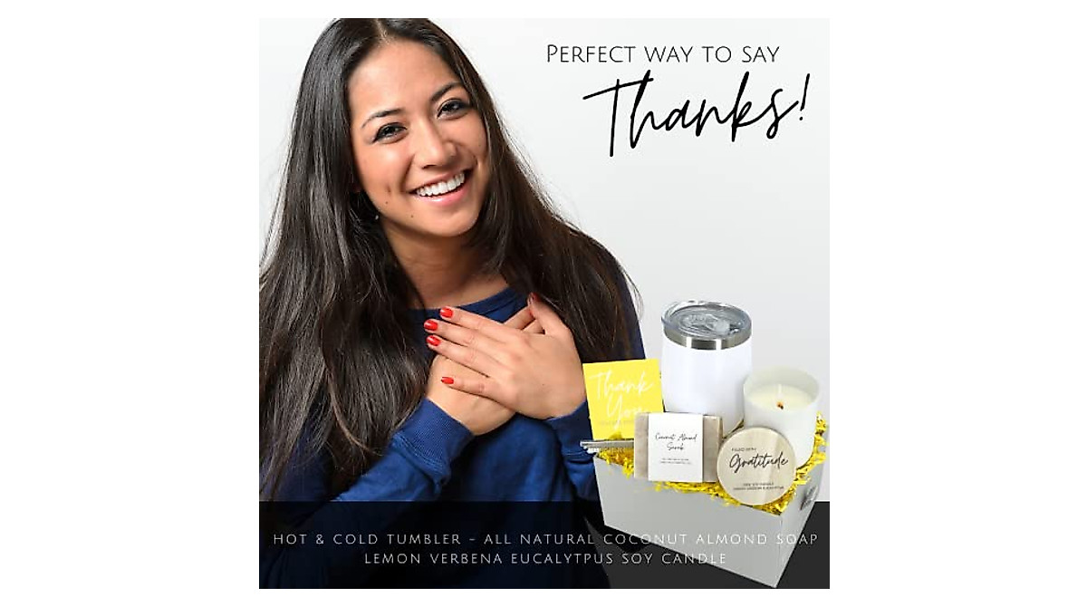 Boxzie Thank You Gifts for Women | Appreciation Gift Box Set