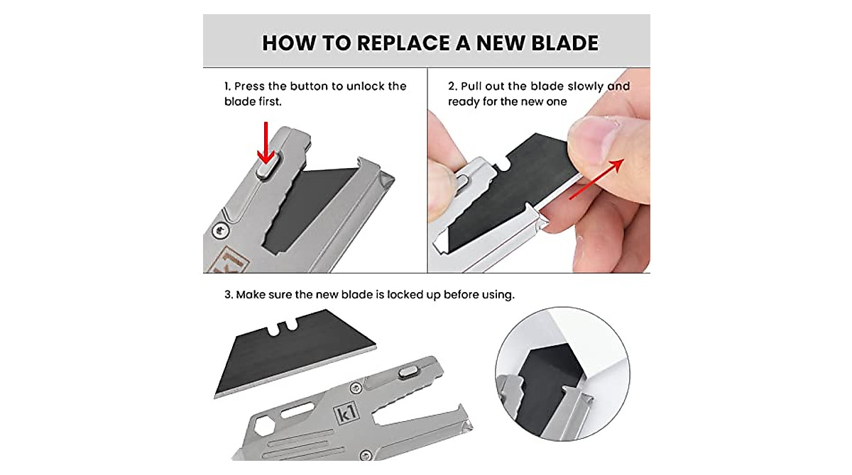 ITOKEY 10-in-1 Multitool Knife: EDC Pocket Utility & Box Cutter