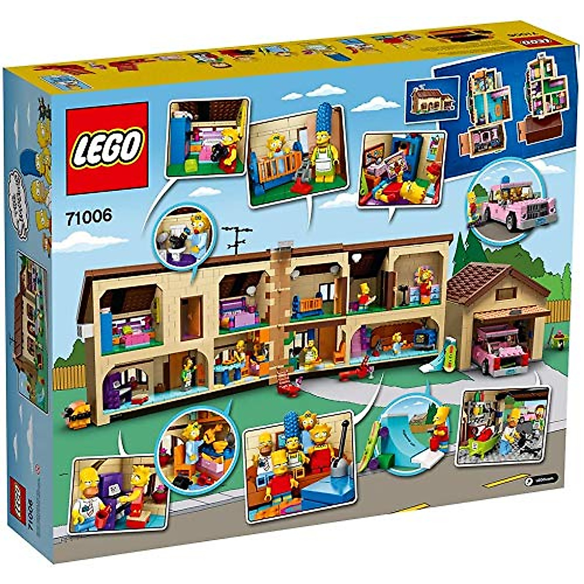 Build The Simpsons House LEGO Set 71006