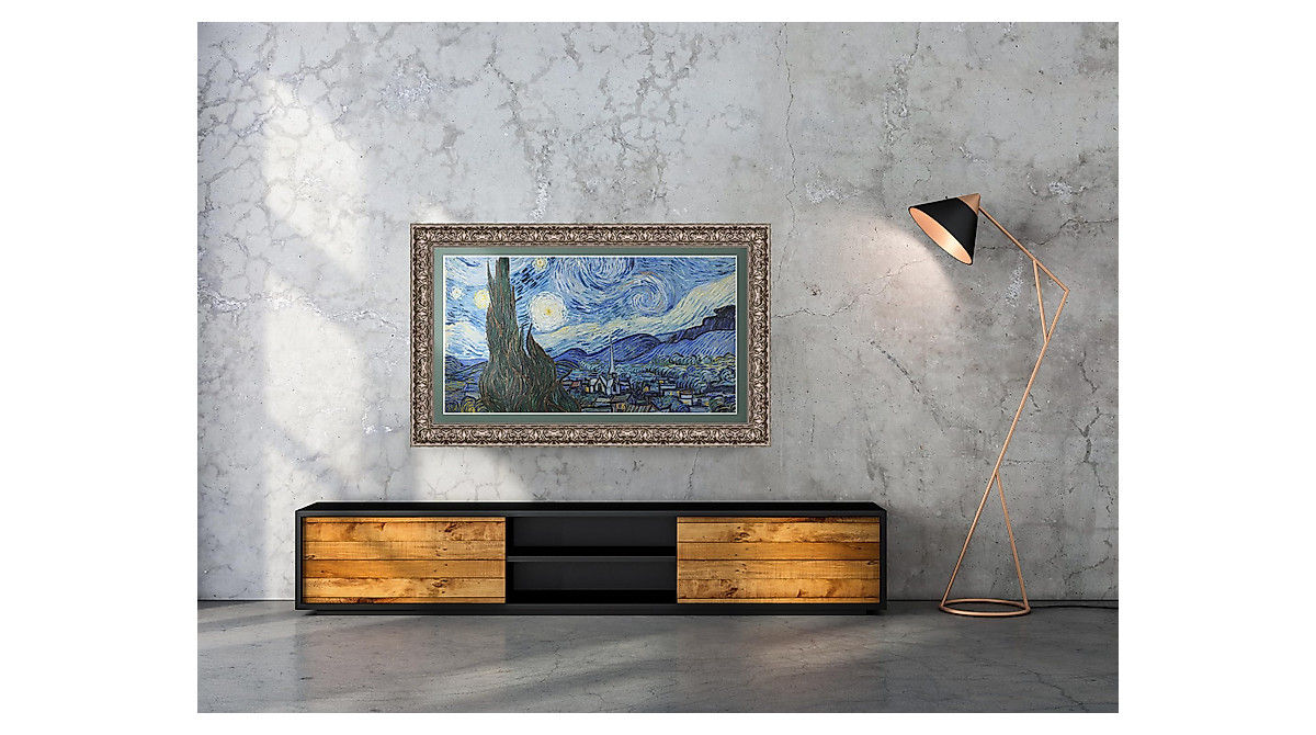 Frame My TV Deco Silver Frame for Samsung The Frame TVs 43
