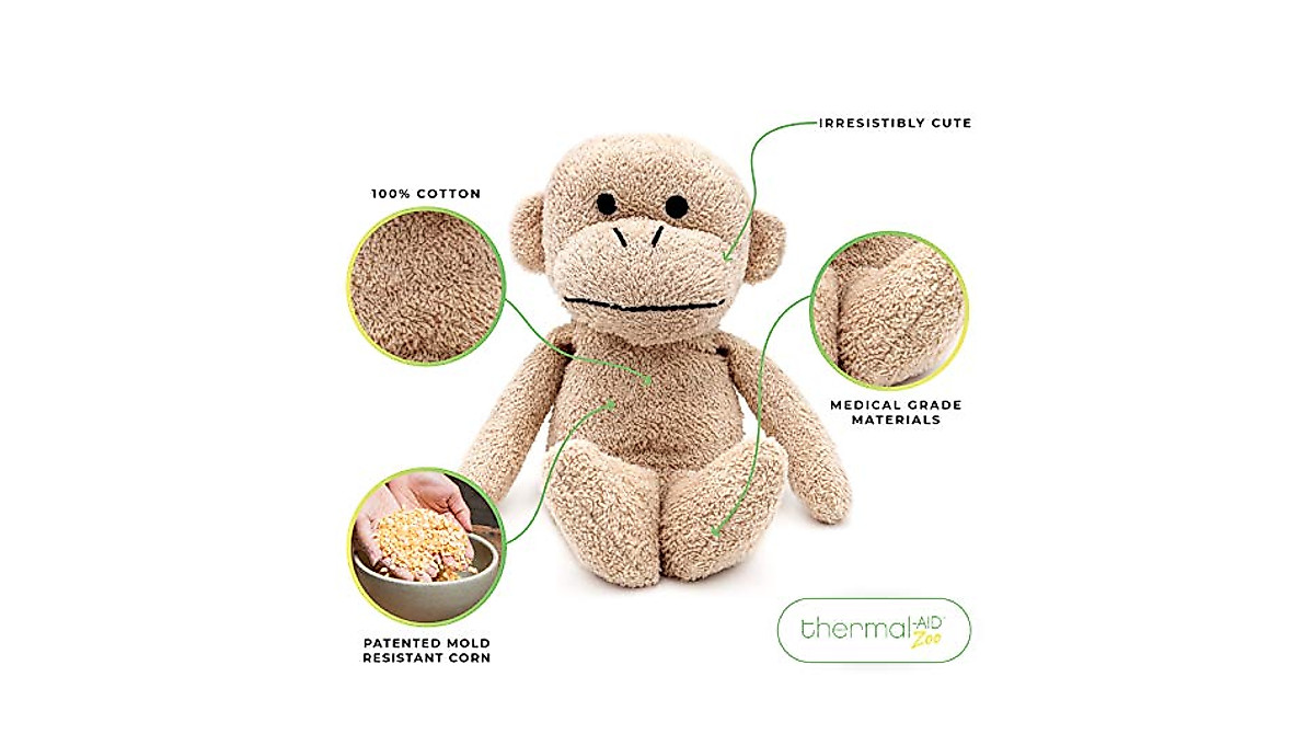 Thermal-Aid Zoo Jo Jo The Monkey - Kids Hot & Cold Pain Relief Toy