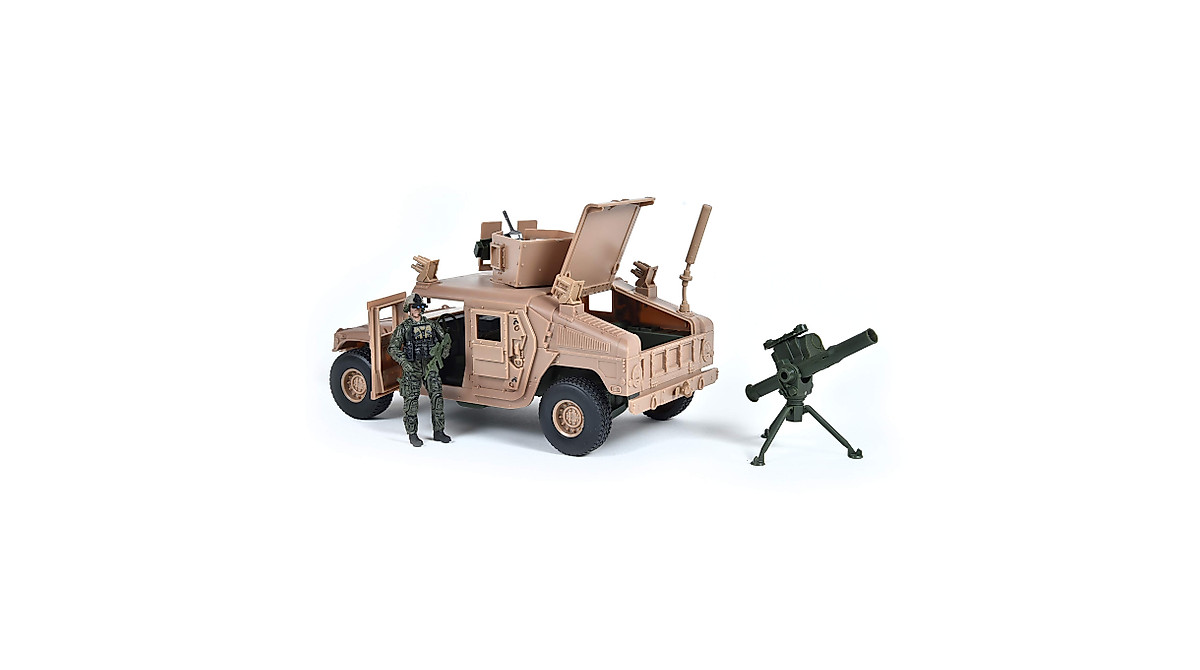 Up-Armored Humvee Playset - Realistic Military Toy