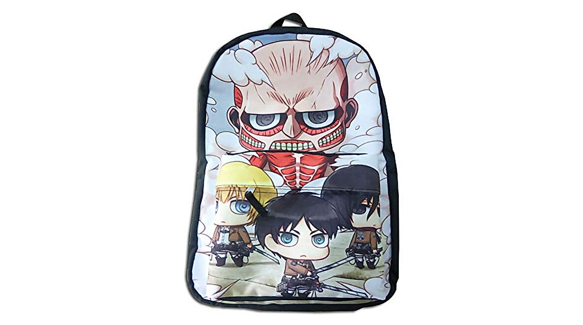 Attack on Titan SD Characters Backpack – Official Anime Fandom Gear
