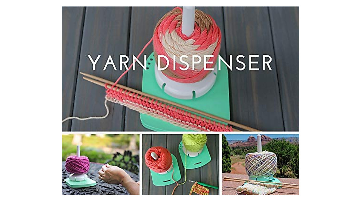Yarn Dispenser by Yarn Valet – Tangle-Free Yarn Management Tool