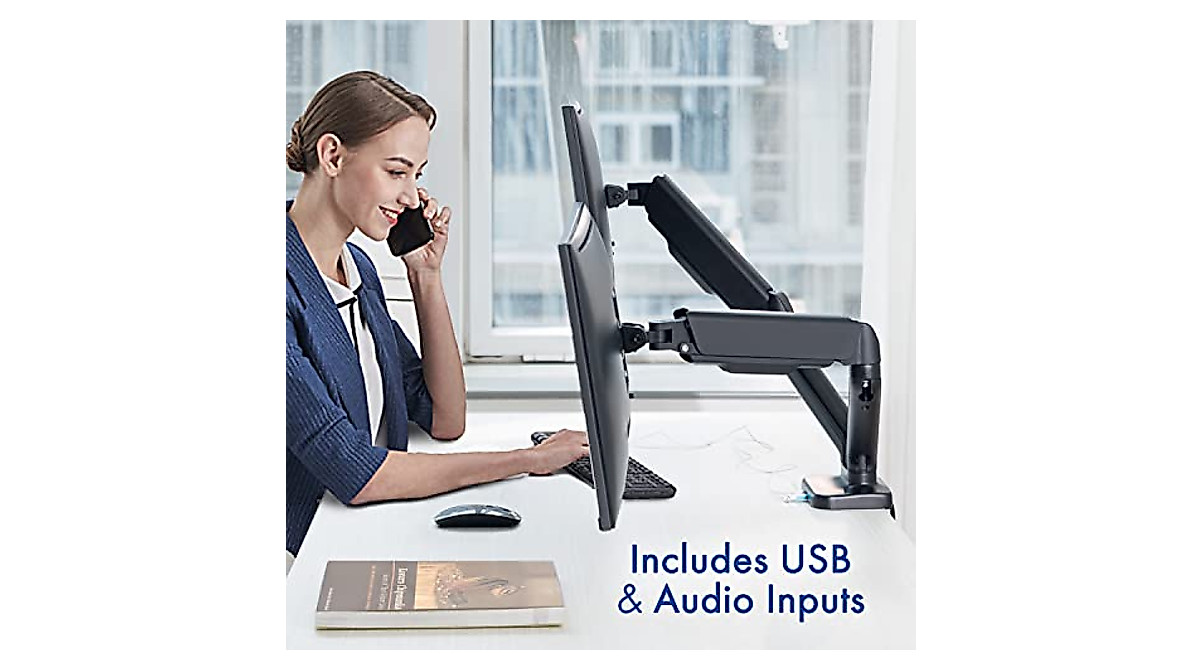 Stellar Dual Spring Monitor Arms for ASUS 32