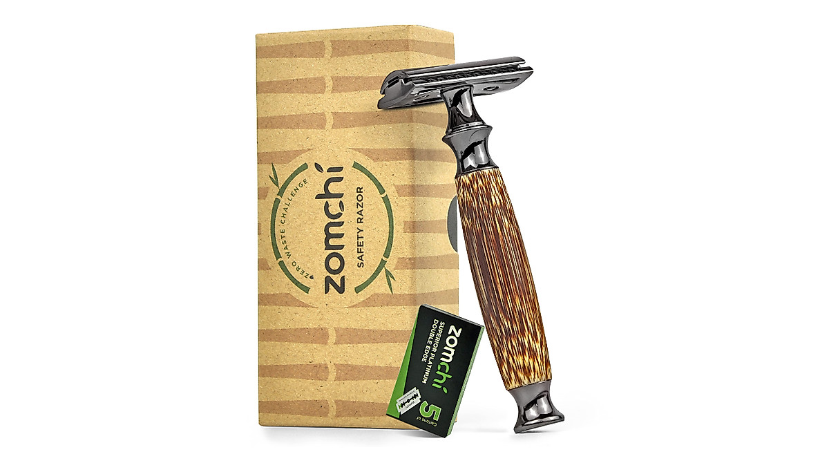 Eco-Friendly Double Edge Safety Razor for Smooth Shaving