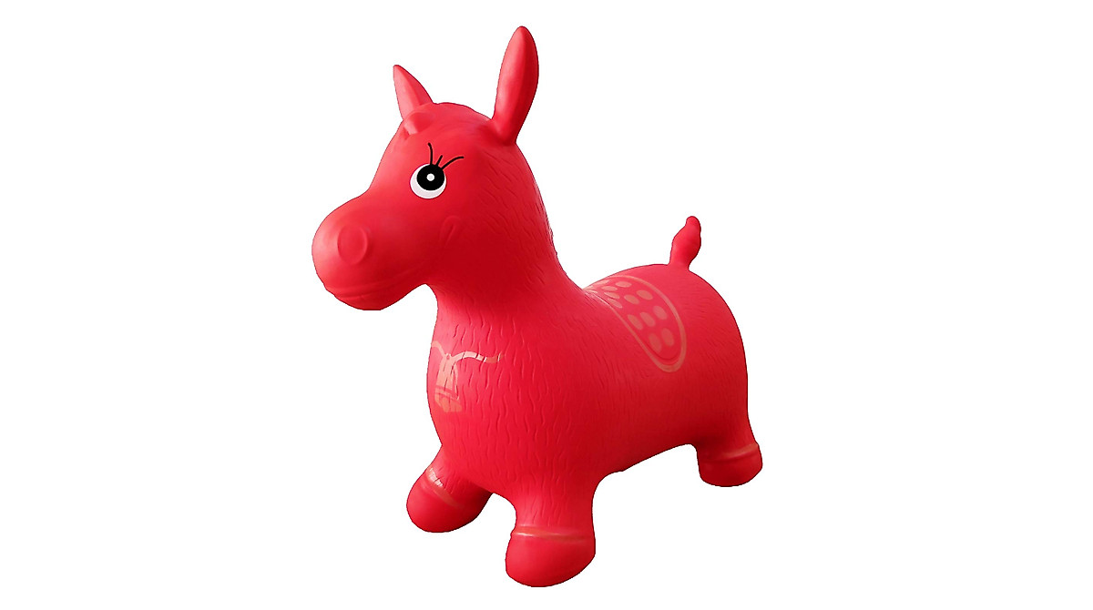 AppleRound Inflatable Space Hopper for Kids - Bouncy Horse Ride