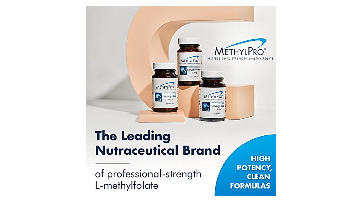MethylPro Multivitamin + 15mg L-Methylfolate | Support Energy & Mood