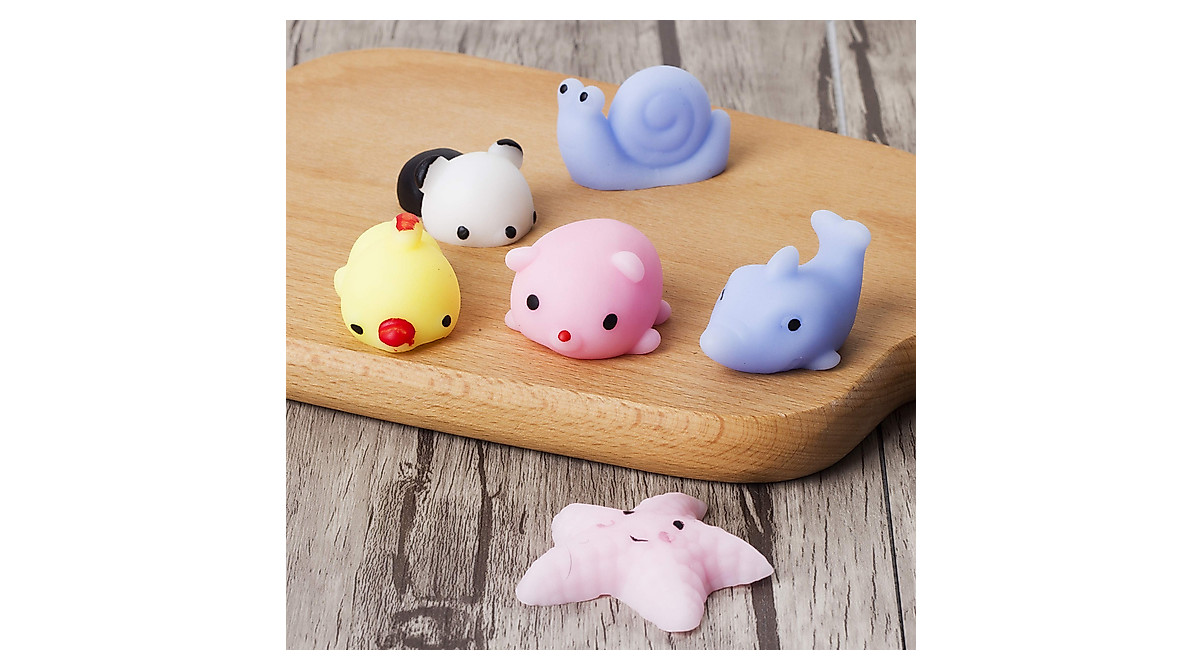 Mr. Pen Squishy Toys - 12 Pack for Stress Relief Fun
