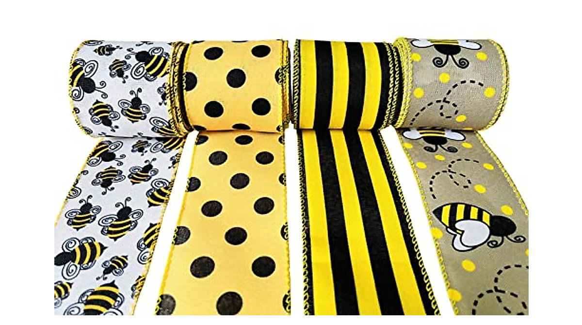 Bumble Bee Ribbon: Perfect for Crafts & Decorations