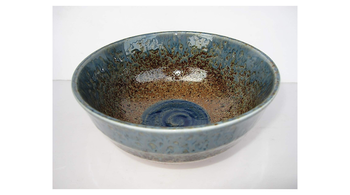 Japanese Seien Large Rice Bowl 6.7 Inches - Authentic Mino Ware
