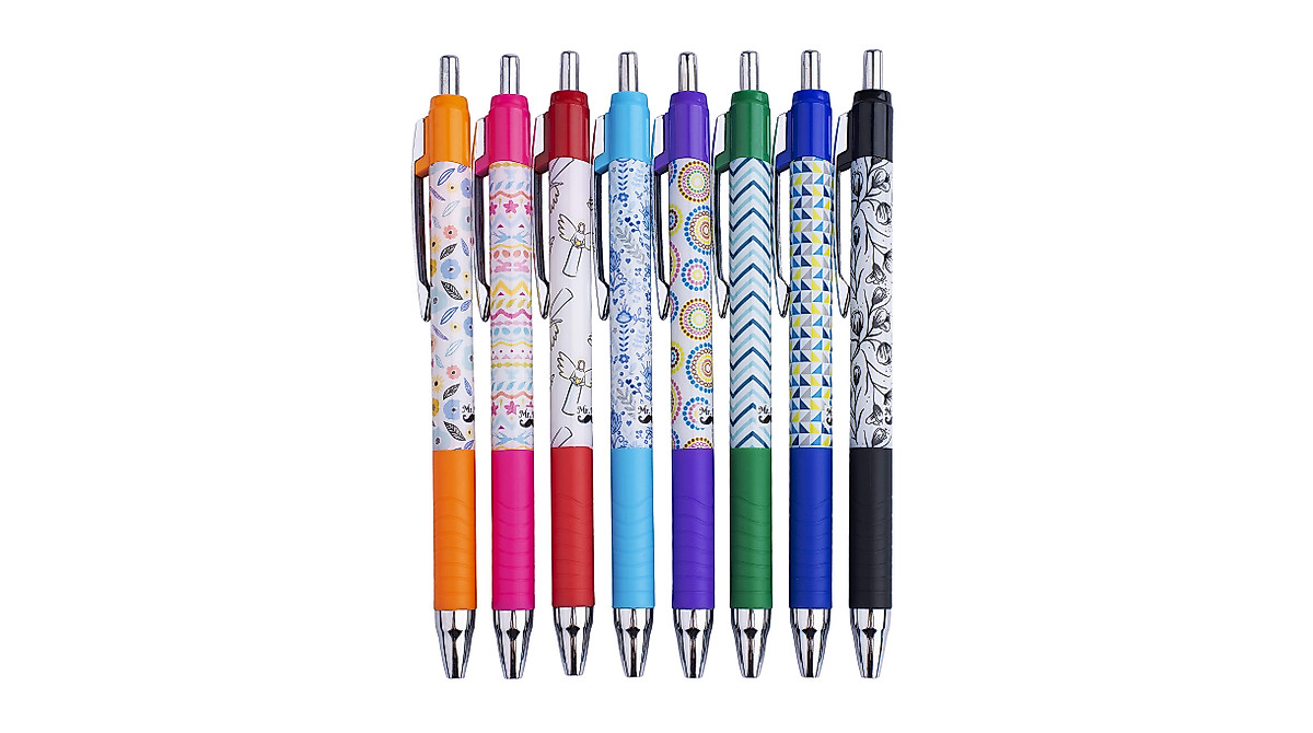 Mr. Pen Bible Journaling Pens 8-Pack - No Bleed, Vibrant Colors