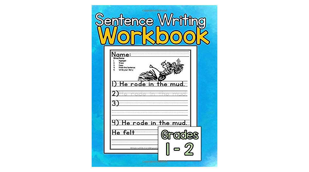 Sentence Writing Workbook for Kids 5-7 | Enhance Writing Skills