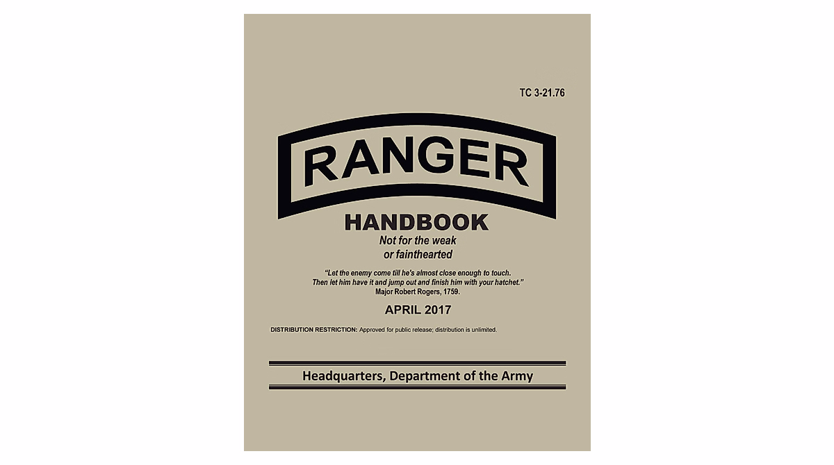 Waterproof Ranger Handbook - Pocket Size Military Field Guide