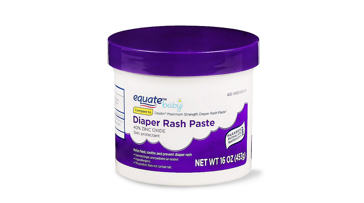 Equate Diaper Rash Relief Max Strength 16 Oz - 2 Pack | Fast Relief