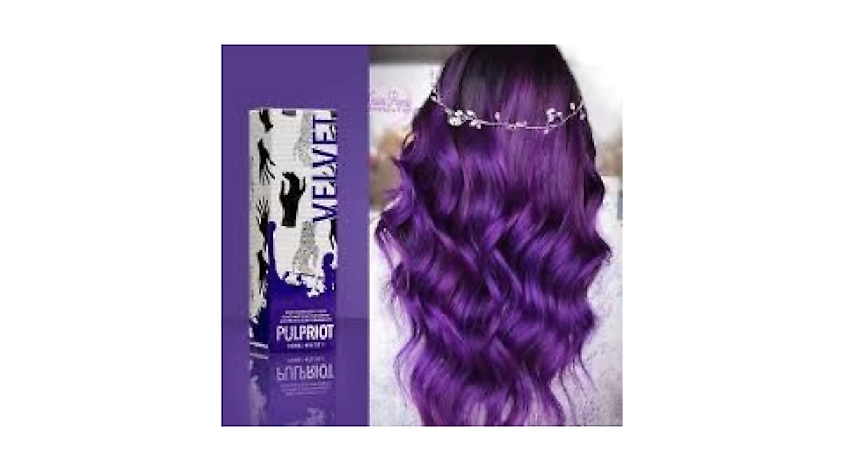 Pulp Riot Velvet Semi-Permanent Hair Color 4oz - Vibrant & Long-Lasting