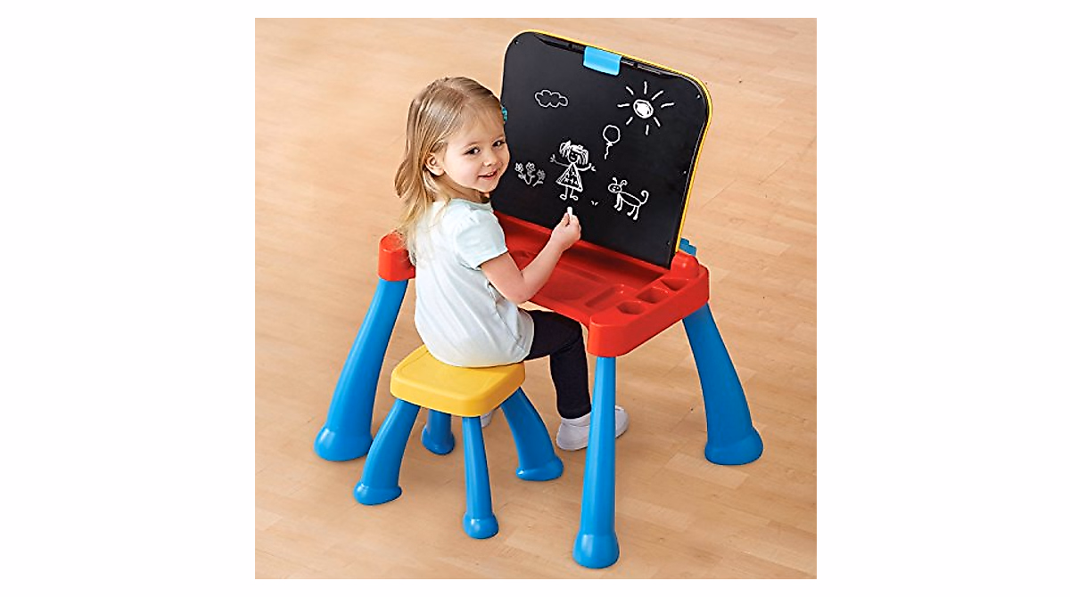 VTech Touch and Learn Activity Desk Deluxe – Interactive Toddler Learning