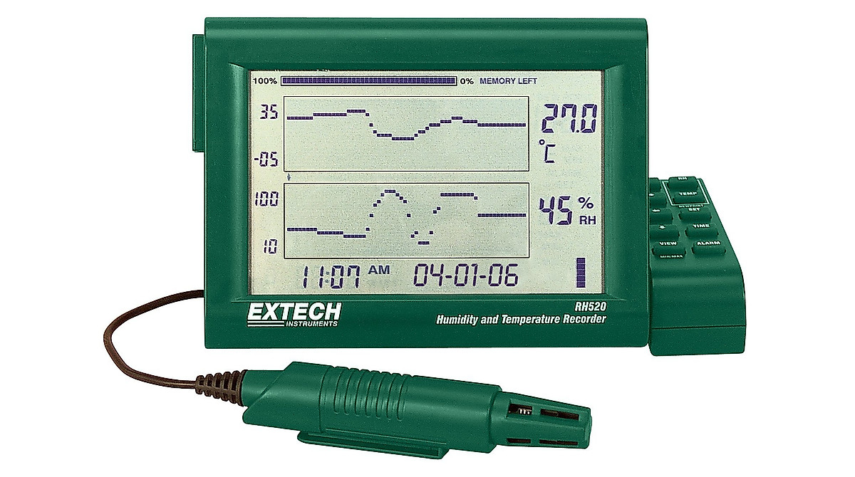 Extech RH520A Humidity & Temperature Recorder - Precise Monitoring