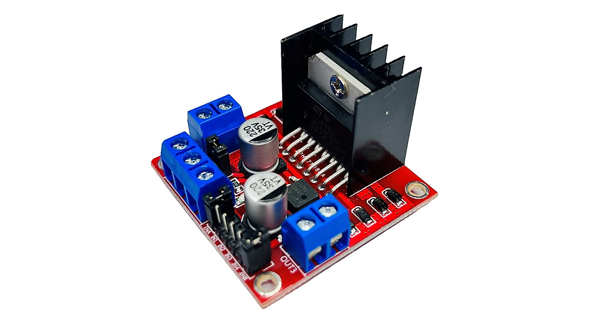 DIYables L298N Motor Driver Module for Arduino & Raspberry Pi