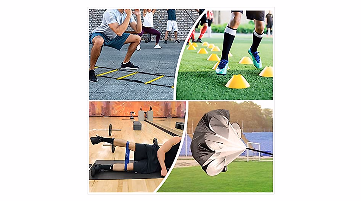 KATZEIST Agility Training Equipment Set for All Sports