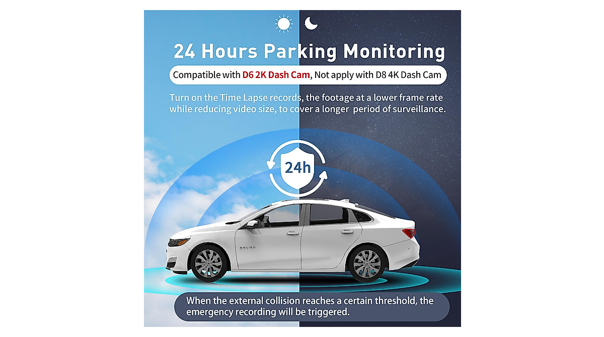 KAWA Dash Cam Hardwire Kit - 24/7 Parking Monitor