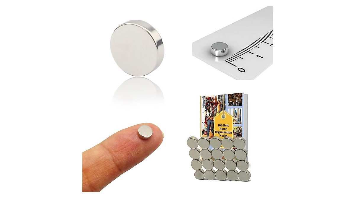 Heavy Duty Mini Magnets - Perfect for Crafts & Whiteboards