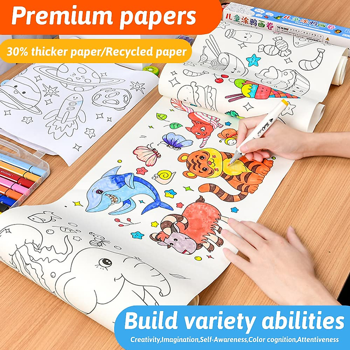 Giant Kids Coloring Posters – Fun Art for Creativity