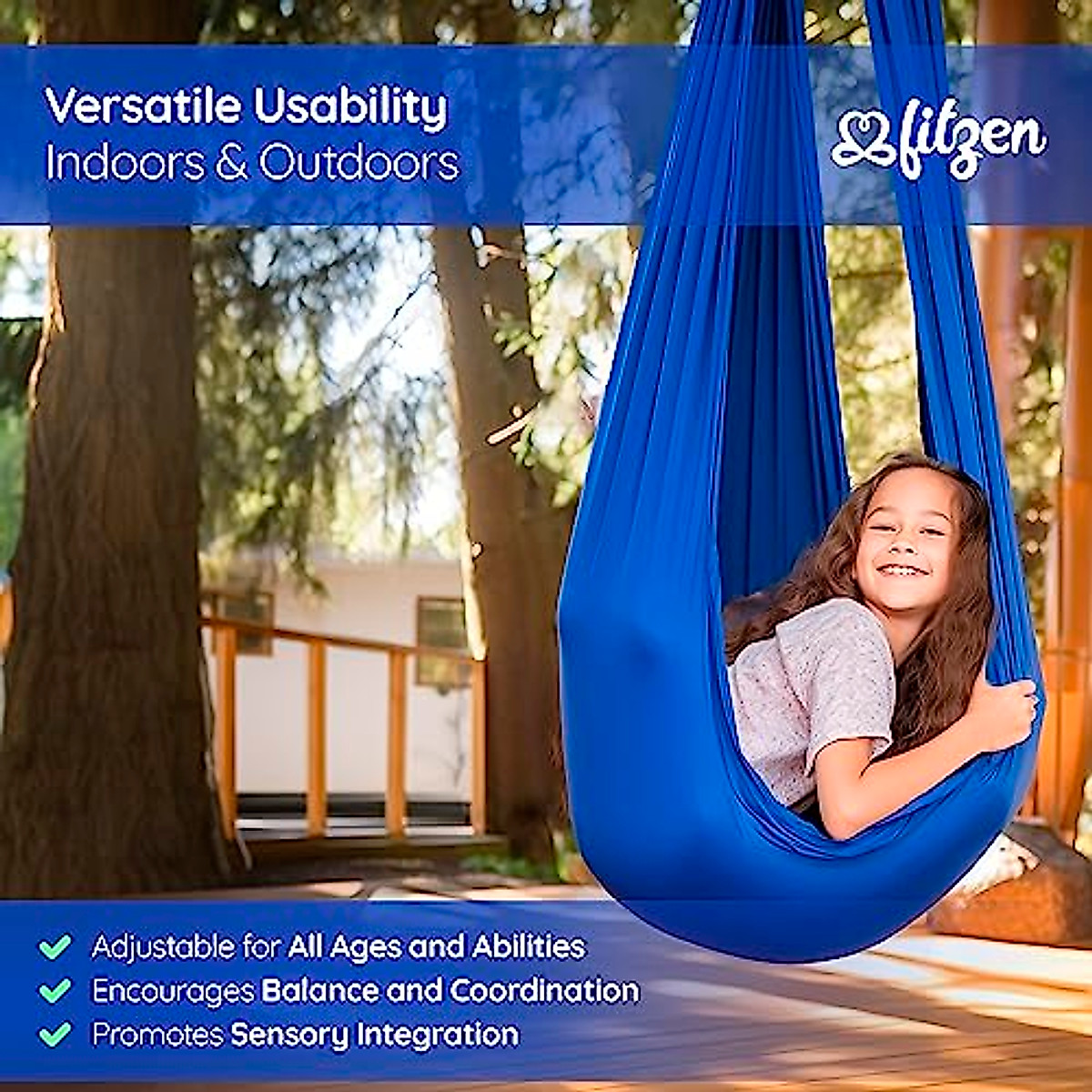 FITZEN Sensory Swing: Indoor Therapy Swing for All Ages