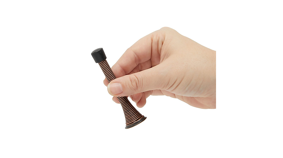 Built Industrial Bronze Spring Door Stops Pack – Secure & Easy Install