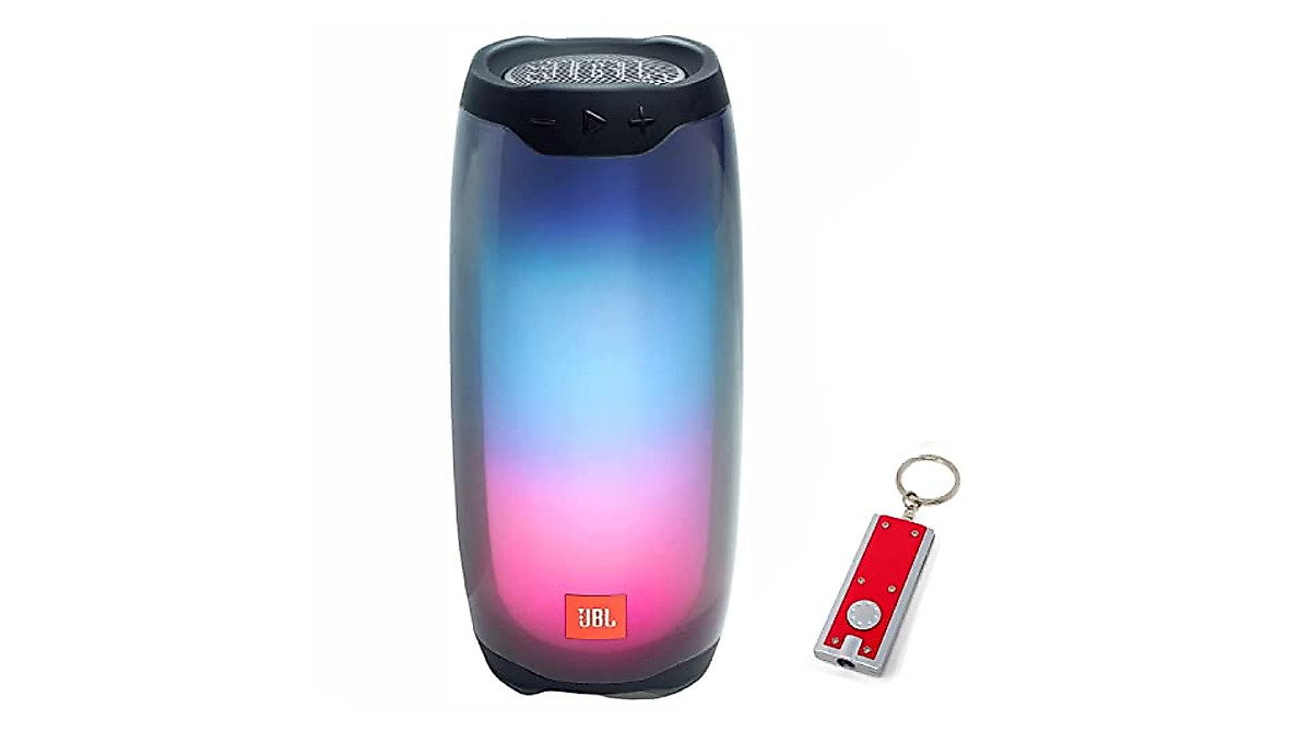 JBL Pulse 4 Waterproof Bluetooth Speaker with Light Show | Free LED ...