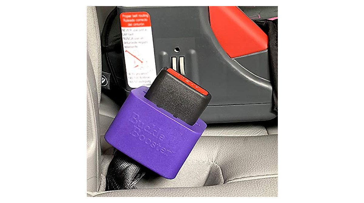 BPA-Free Car Seat Buckle Booster - Easy & Fast Buckling