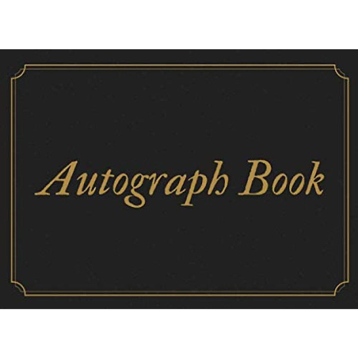 Autograph Book: Signature Collection for Events & More