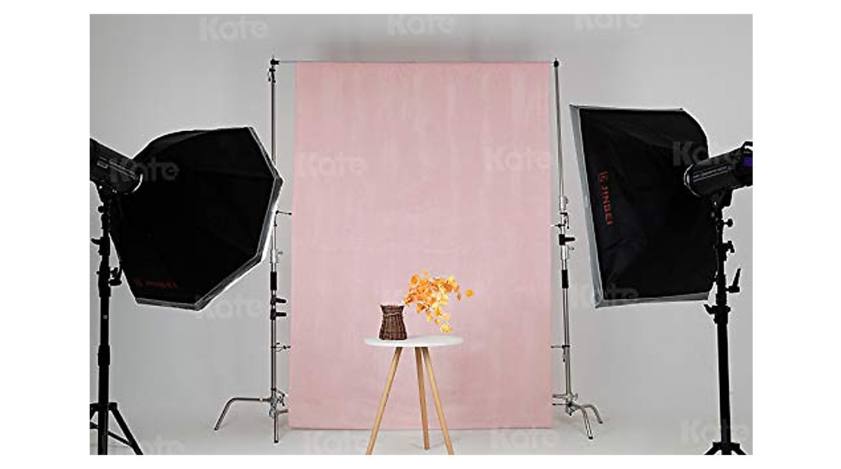 Kate 6x9ft Light Pink Photography Backdrop for Studio & Portraits