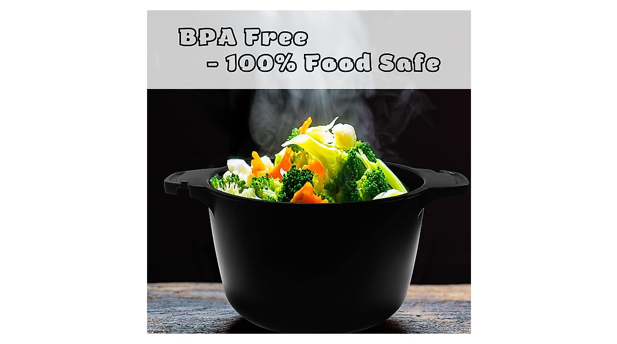 Large Microwave Micro Cooker for Vegetables & More | BPA Free ...