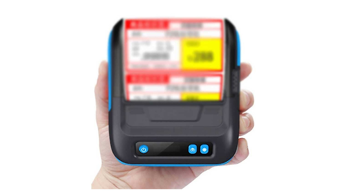 Portable 3-Inch Thermal Printer for Receipts & Labels