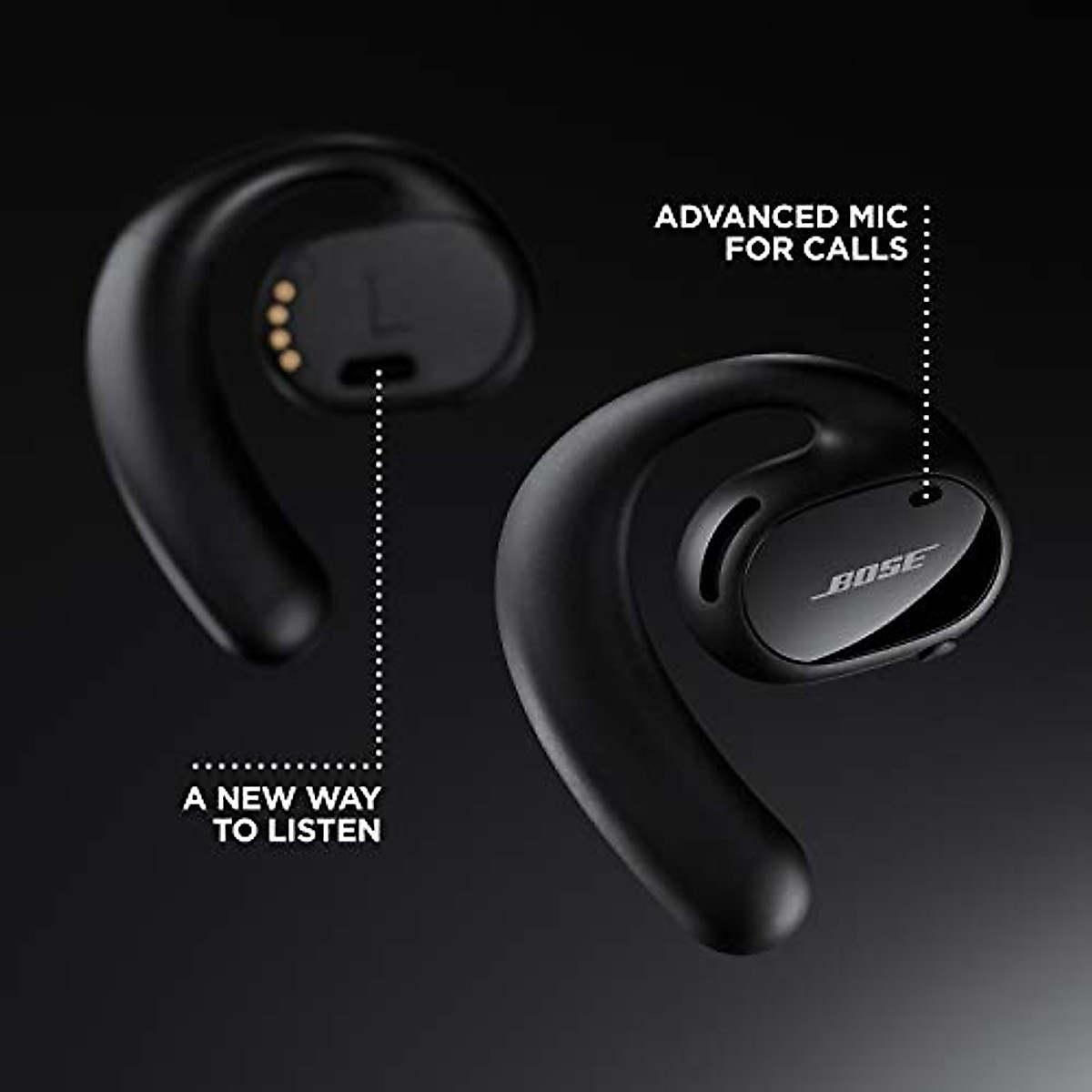 Bose Sport Open Earbuds Open Ear Secure Fit Workout Headphones
