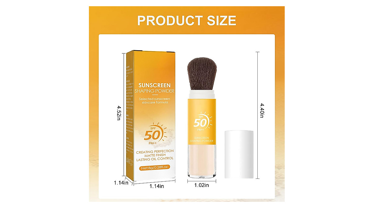 SPF 30 Mineral Sunscreen Powder for Flawless Skin