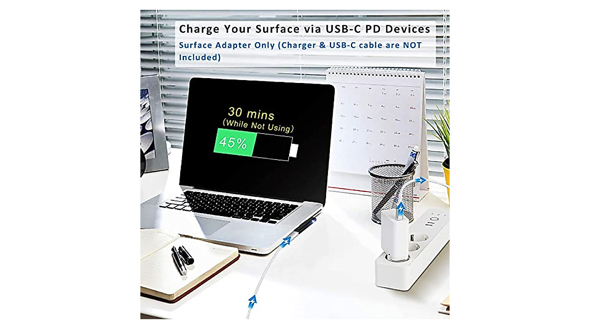 BINZET USB-C to Surface Connect Adapter for Surface Devices