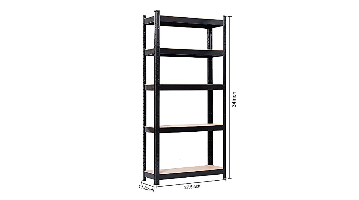 Heavy Duty 5 Tier Storage Rack for Home & Garage
