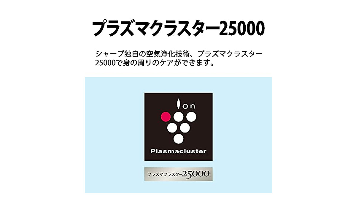 Sharp IG-NM1S-B Mobile Ion Generator with Plasmacluster 25000