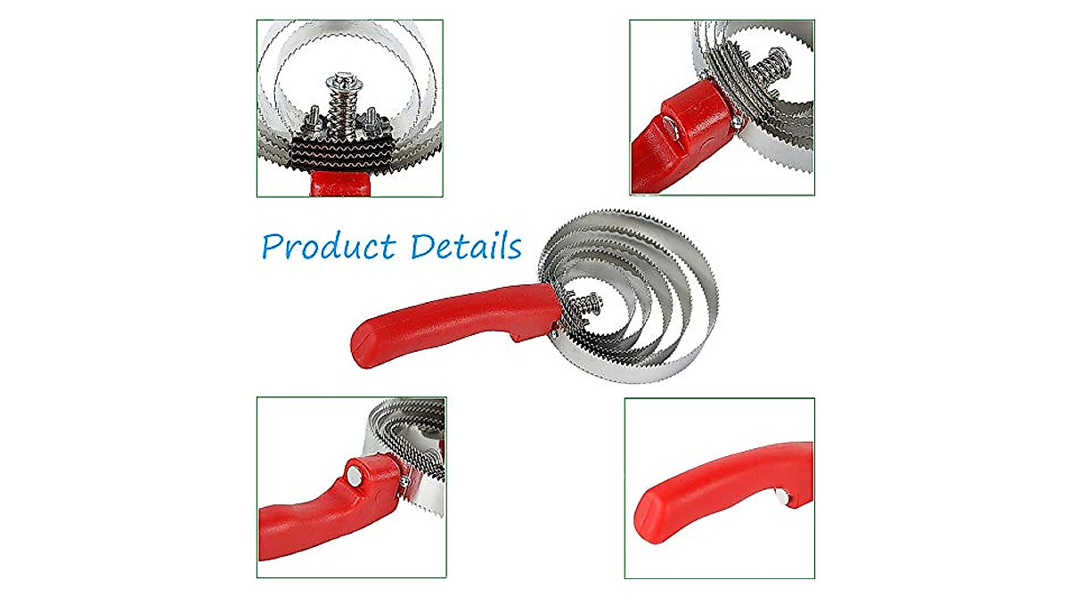 Kathson 5 Ringes Curry Comb Horse Brush Scraper Reversible Stainless Steel Livestock Shedding Comb With Soft Touch Grip