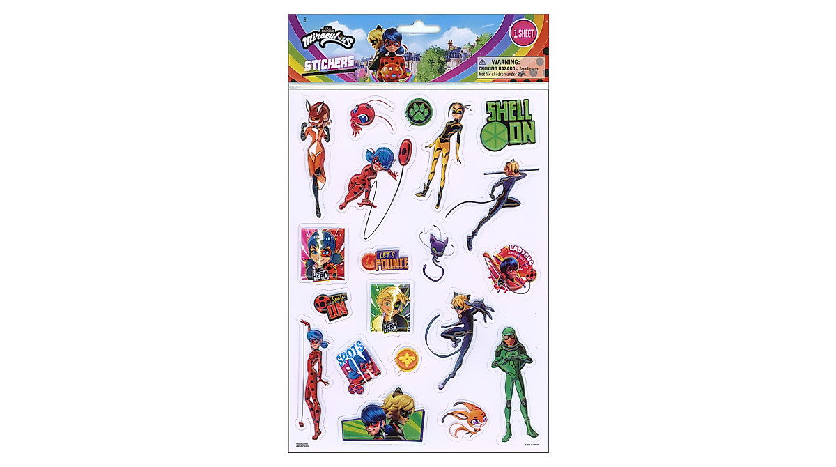 Miraculous Ladybug Activity Bundle - Fun Stickers & More