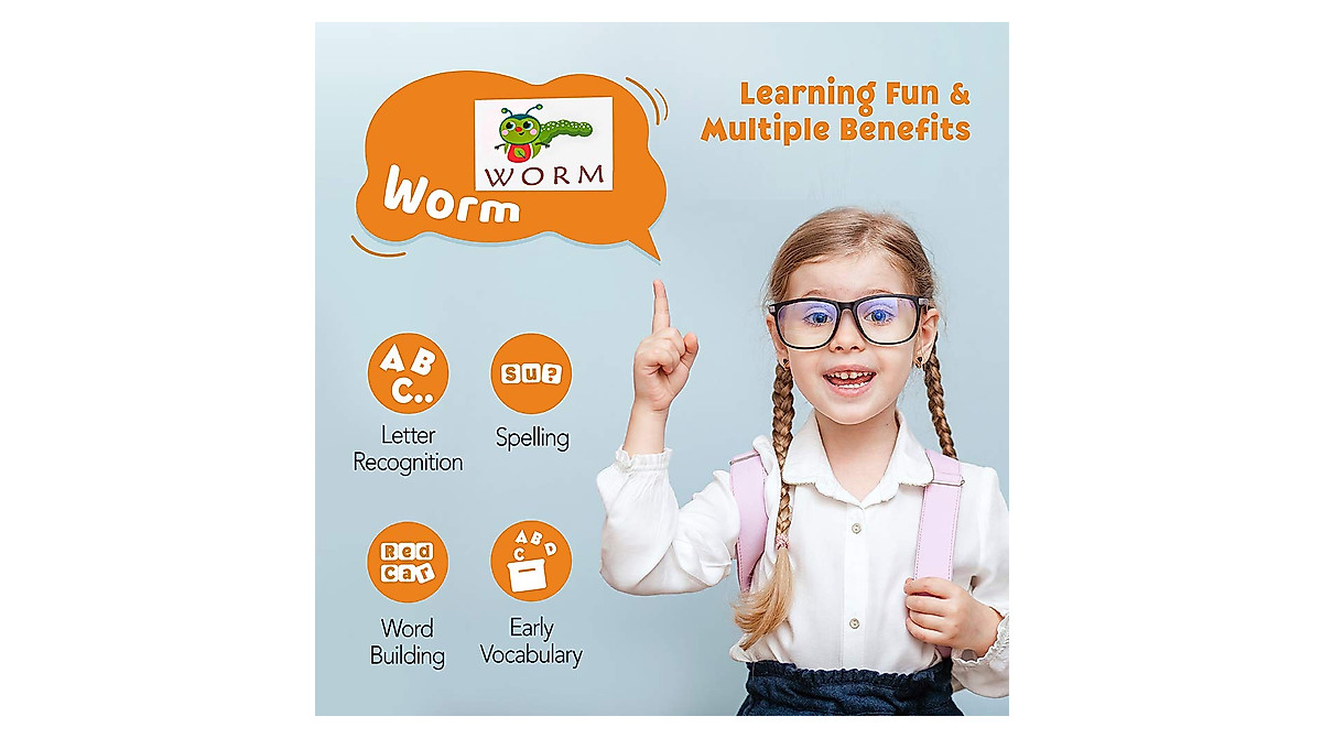 Coogam Wooden Spelling Games for Preschoolers