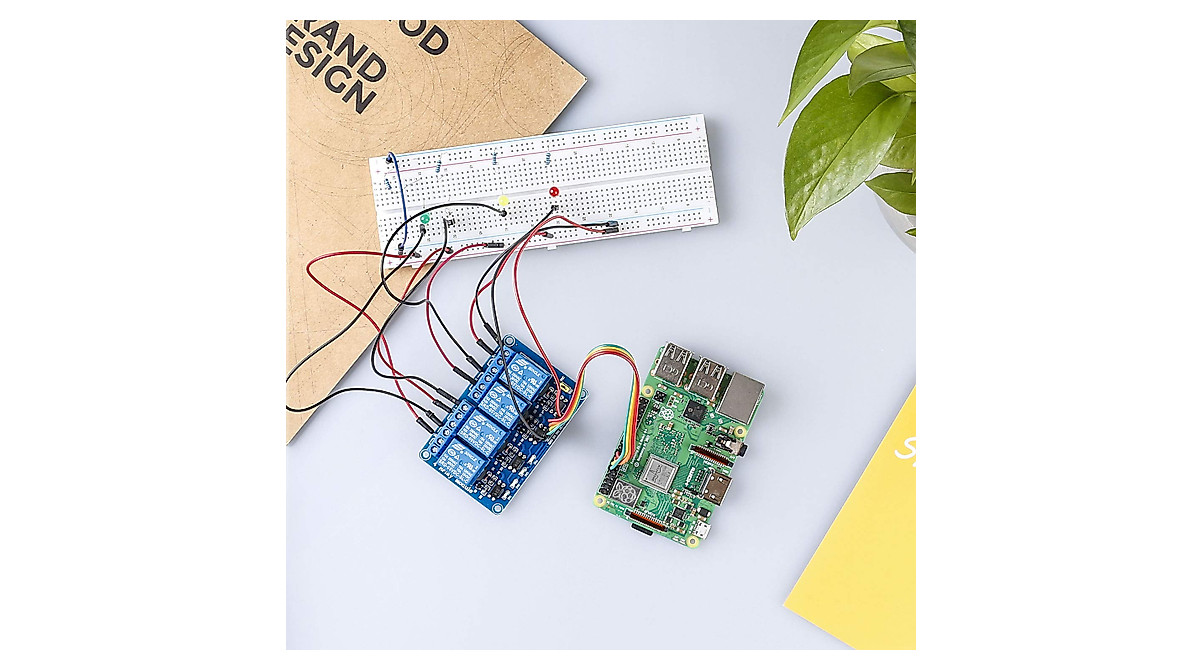 SunFounder 4 Channel Relay Module for Arduino and More