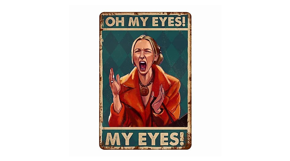 Dectinsign Phoebe Buffay Wall Decor Metal Tin Sign