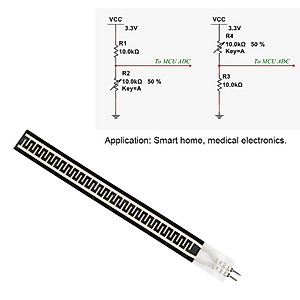 Thin Film Pressure Sensor - Flexible Force Sensing Resistor ZD10-100