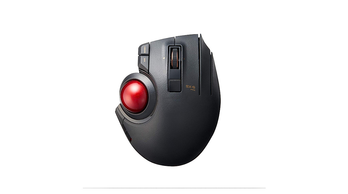 ELECOM EX-G Pro Trackball Mouse - Ergonomic & Versatile
